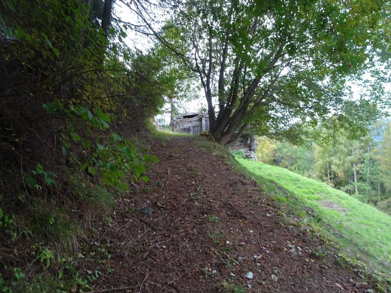 Isérables, Les Fontanettes - Habitat agricole, pâturages boisés, prés, champs, routes, chemins Isérables