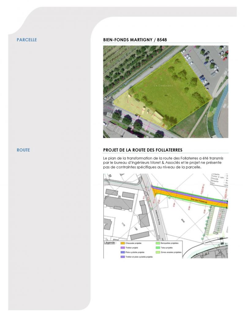 Martigny le Courvieux - Terrain à construire Martigny